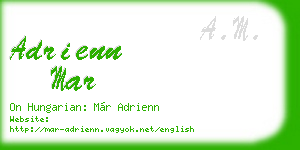 adrienn mar business card